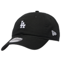 New Era Dodgers Washed Mini 9TWENTY Cap - New Era Black/White