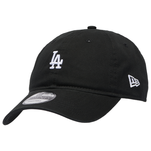 MENS - New Era Dodgers Washed Mini 9TWENTY Cap - Black/White