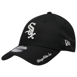 Men's - New Era White Sox Visor Script 9FORTY Cap - 