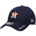 New Era Astros Visor Script 9FORTY Cap - New Era Navy/White