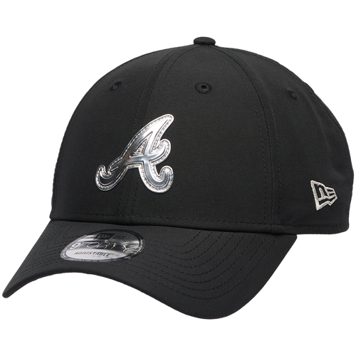 - New Era Braves Pin 9FORTY Cap - Black/White