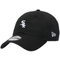 New Era White Sox Washed Mini 9TWENTY Cap - New Era Black/White