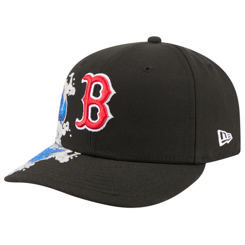  - New Era Red Sox VISSURF 5950 Cap - Black/Blue