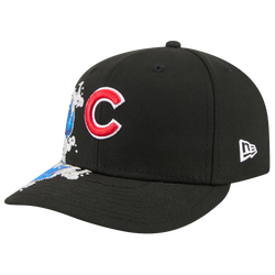 Men's - New Era Cubs VISSURF 5950 Cap - Black/Blue