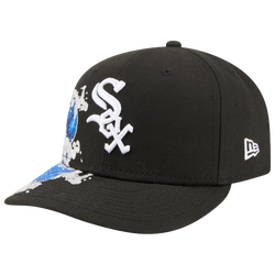 Men's - New Era White Sox VISSURF 5950 Cap - Black/Blue