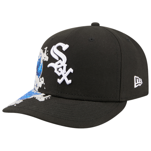  - New Era White Sox VISSURF 5950 Cap - Black/Blue