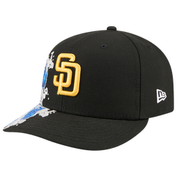 Men's - New Era Padres VISSURF 5950 Cap - Black/Blue