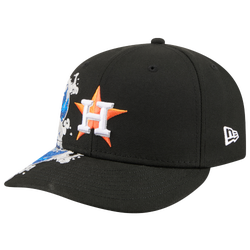 Men's - New Era Astros VISSURF 5950 Cap - Black/Blue