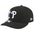 New Era Phillies VISSURF 5950 Cap - New Era Blue/Black