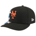 New Era Mets VISSURF 5950 Cap - New Era Black/Blue