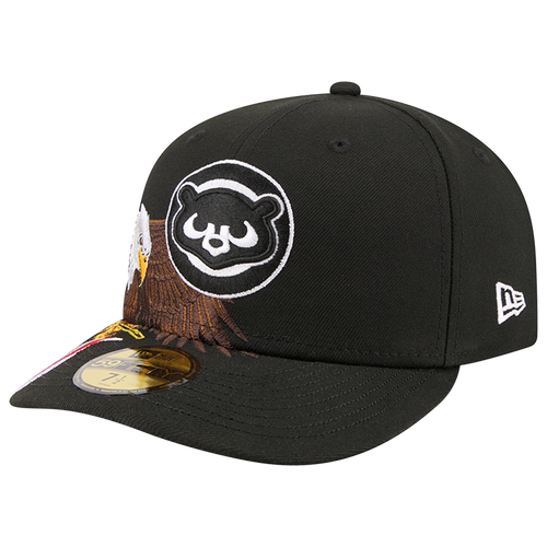 MENS - New Era Cubs AM 5950 Cap - Black/White Brown