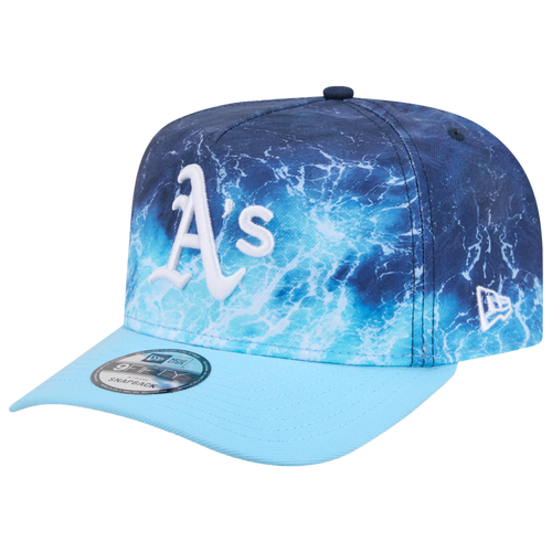 MENS - New Era Athletics Deep Water 950 A Frame Cap - Blue/Teal