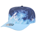 New Era Braves Deep Water 950 A Frame Cap - New Era Blue/Teal