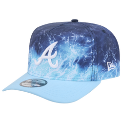 Men's - New Era Braves Deep Water 950 A Frame Cap - Blue/Teal