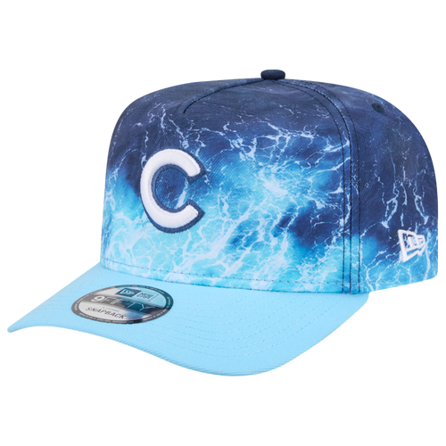 MENS - New Era Cubs Deep Water 950 A Frame Cap - Blue/Teal