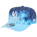 New Era Yankees Deep Water 950 A Frame Cap - New Era Blue/Teal
