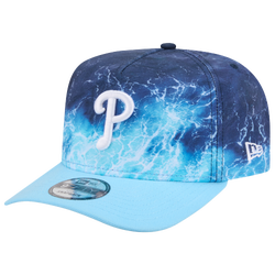 Men's - New Era Phillies Deep Water 950 A Frame Cap - Blue/Teal