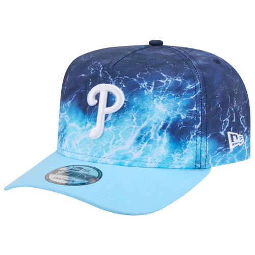 MENS - New Era Phillies Deep Water 950 A Frame Cap - Blue/Teal