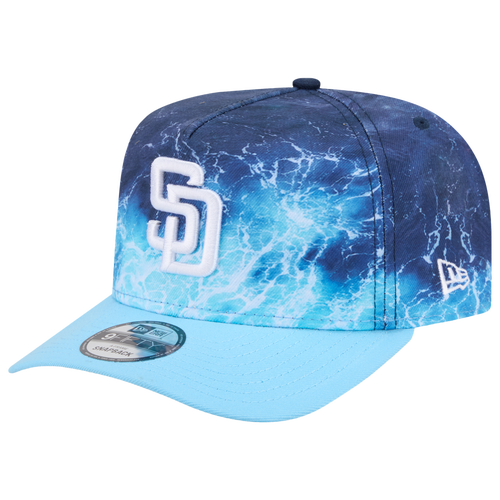 MENS - New Era Padres Deep Water 950 A Frame Cap - Teal/Blue