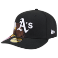 New Era Athletics AM 5950 Cap - New Era Black/White Brown