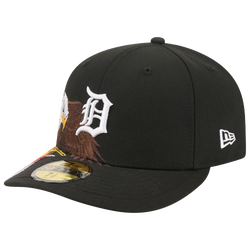 Men's - New Era Tigers AM 5950 Cap - Black/White/Brown