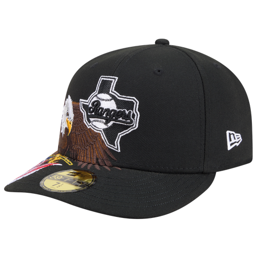  - New Era Rangers AM 5950 Cap - Black/White Brown