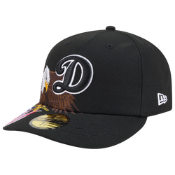 Men's - New Era Dodgers AM 5950 Cap - Black/White/Brown