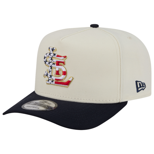 MENS - New Era Cardinals AM 950 A Frame Cap - White/Navy Red