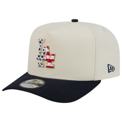 Men's - New Era Dodgers AM 950 A Frame Cap - White/Navy/Red