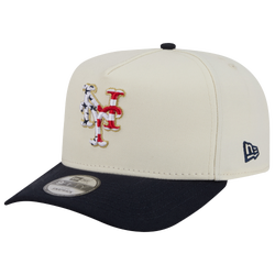 Men's - New Era Mets AM 950 A Frame Cap - White/Navy/Red