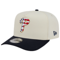 New Era Phillies AM 950 A Frame Cap - New Era White/Red Navy