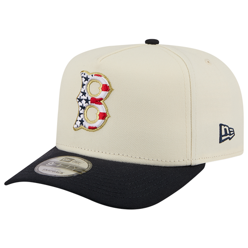  - New Era Red Sox AM 950 A Frame Cap - Red/White Navy