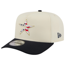 Men's - New Era Astros AM 950 A Frame Cap - White/Navy/Red
