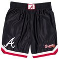 New Era Braves SPTCLAS Shorts - New Era Navy/White Red
