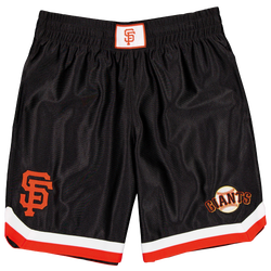 Men's - New Era Giants SPTCLAS Shorts - Black/White/Orange