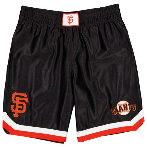 MENS - New Era Giants SPTCLAS Shorts - Black/White Orange