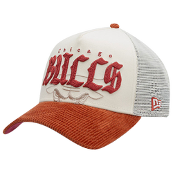 Adult - New Era Bulls 940AF Old English Energy Cap - White/Red