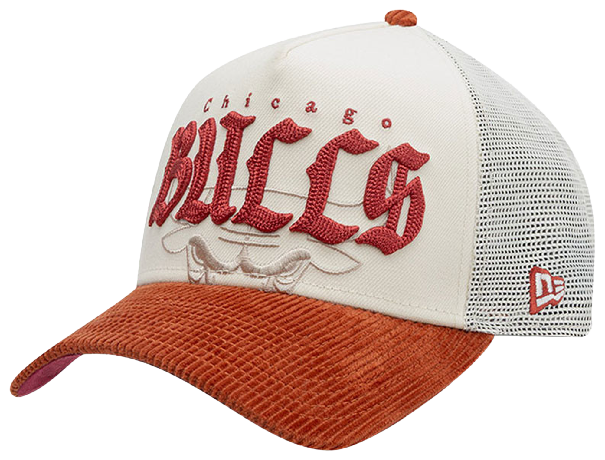 New Era Bulls 940AF Old English Energy Cap - Adult