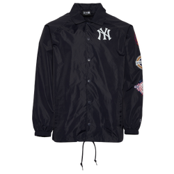 Men's - New Era NY Yankees Coach Jacket - Navy/White