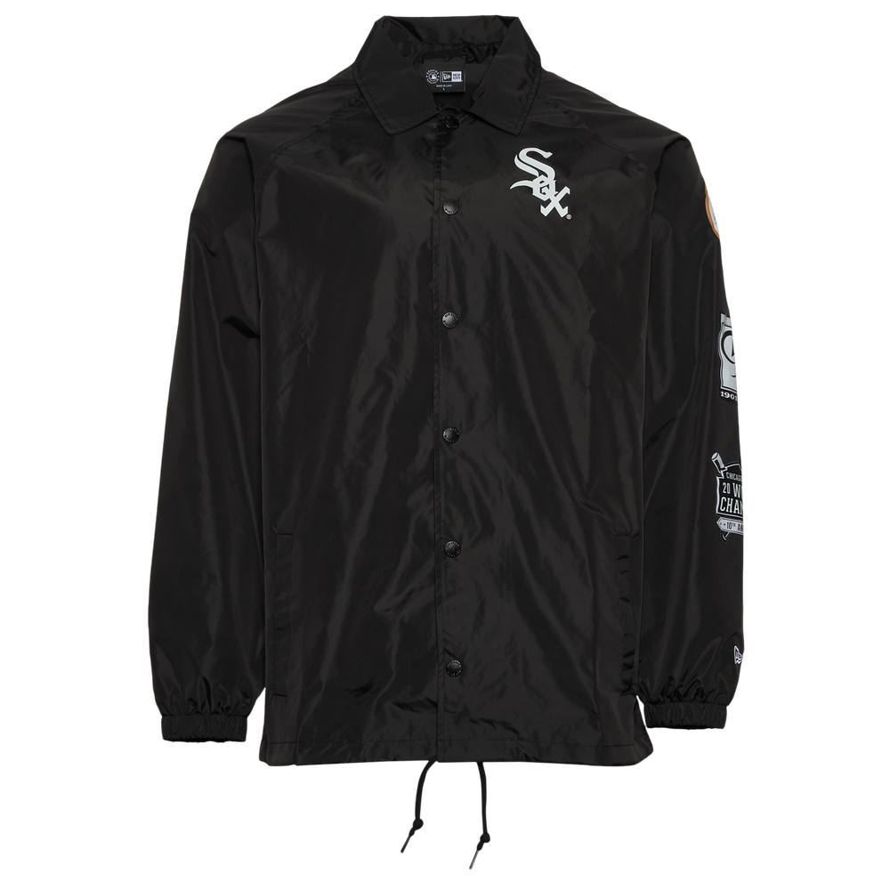 Representative product-family photo: New Era Chicago White Sox Coach Jacket. Pictured option and availability are unverified.