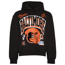 Men's - New Era Baltimore Orioles Pullover Hoodie - Black