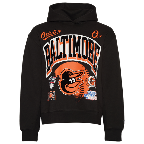 MENS - New Era Baltimore Orioles Pullover Hoodie - Black