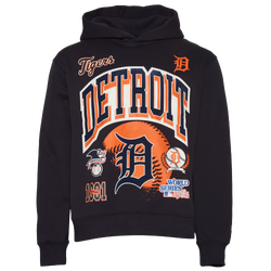 Men's - New Era Detroit Tigers Pullover Hoodie - Navy
