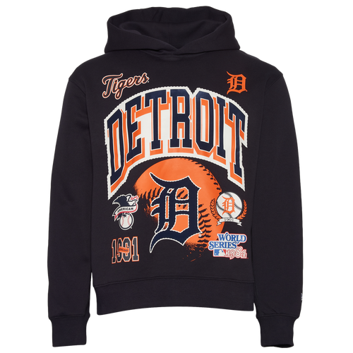 MENS - New Era Detroit Tigers Pullover Hoodie - Navy
