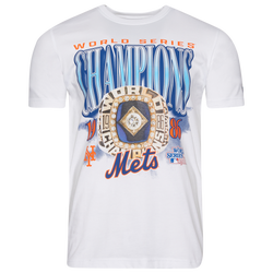 Men's - New Era NY Mets Short Sleeve T-shirt - White