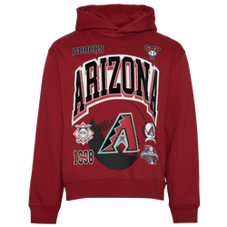 Men's - New Era Arizona Diamondback Pullover Hoodie - Red