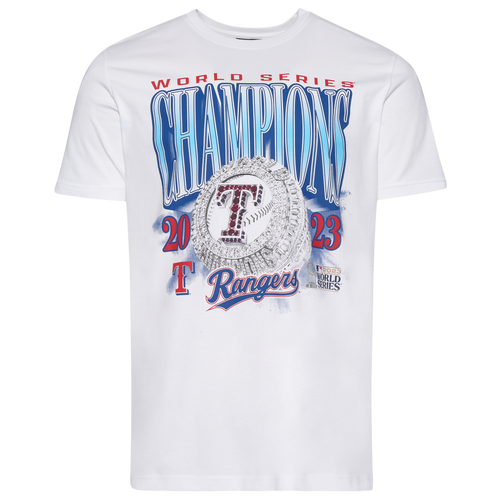 MENS - New Era Texas Rangers Short Sleeve T-shirt - White