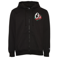 Men's - New Era Baltimore Orioles Full-Zip - Black