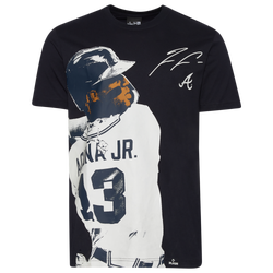 Men's - New Era Atlanta Braves Short Sleeve T-shirt - Black