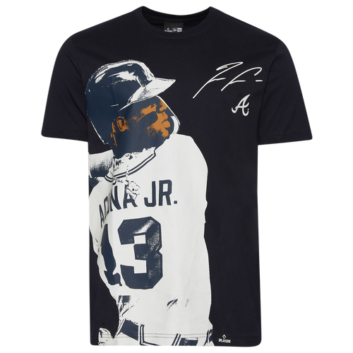 MENS - New Era Atlanta Braves Short Sleeve T-shirt - Black